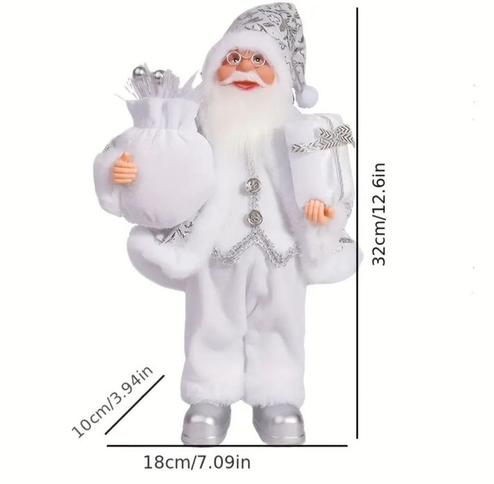 Різдвянка фігурка Санта Клаус (Дід Мороз) 32см