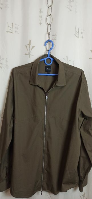 Сорочка чоловіча нова  Armani Exchange zip розм XL оригінал