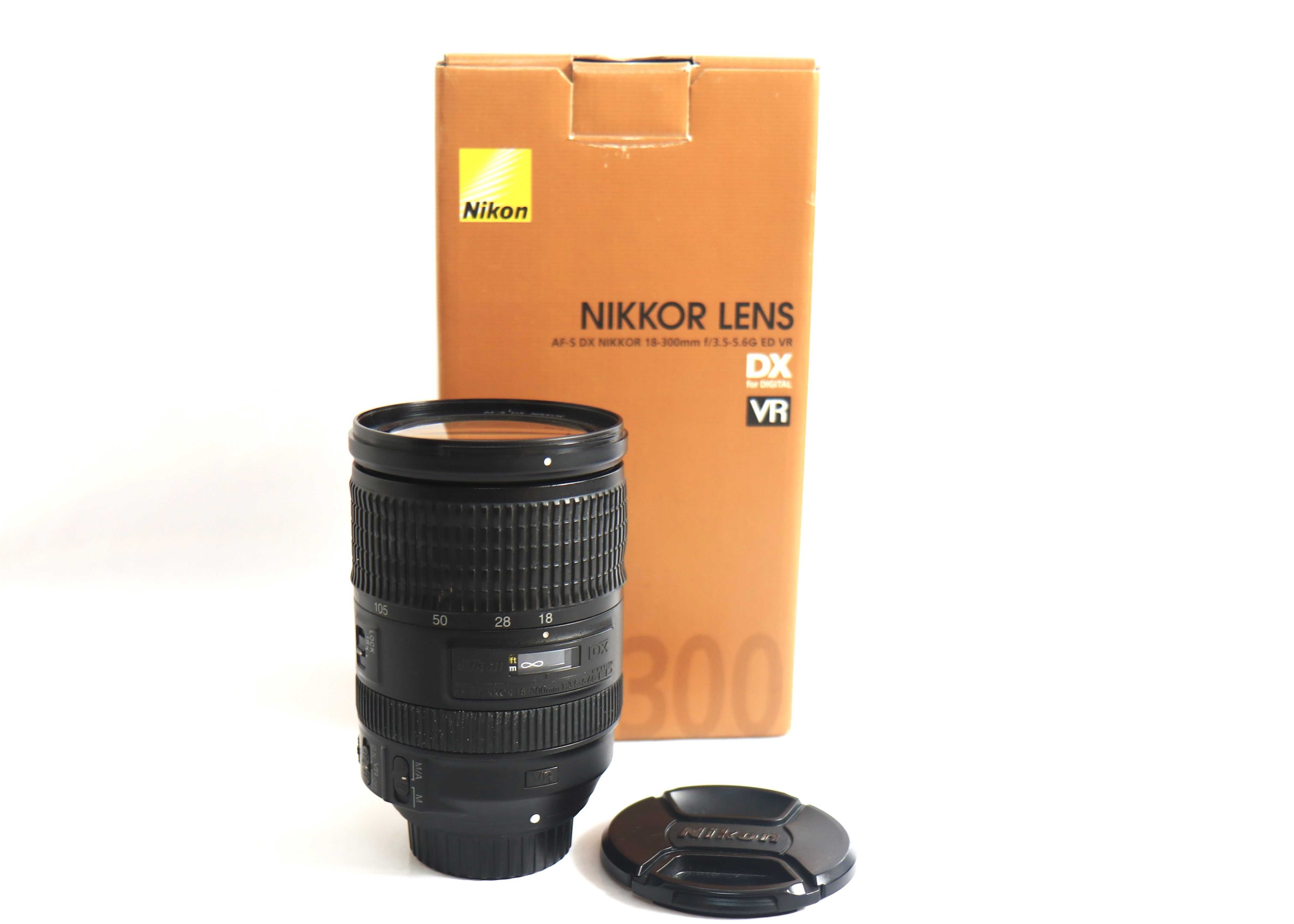 Lente Nikon AF-S 18-300mm DX ED G VR