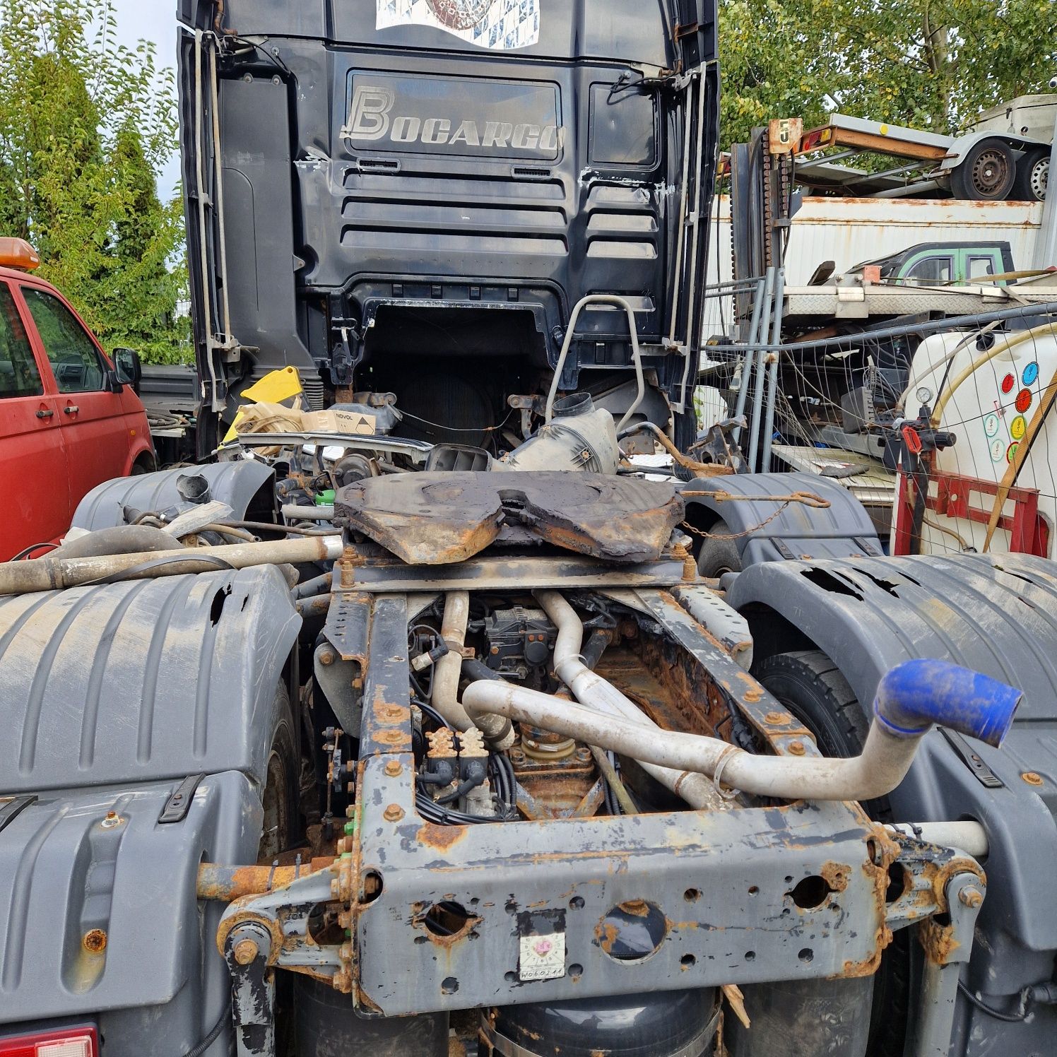 Chłodnica Man tga tgx xxl wysoka kabina