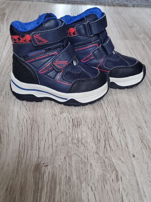 Buty chłopiec 21 dł wkladki 13 cm jesień ocieplane zima trzewiki