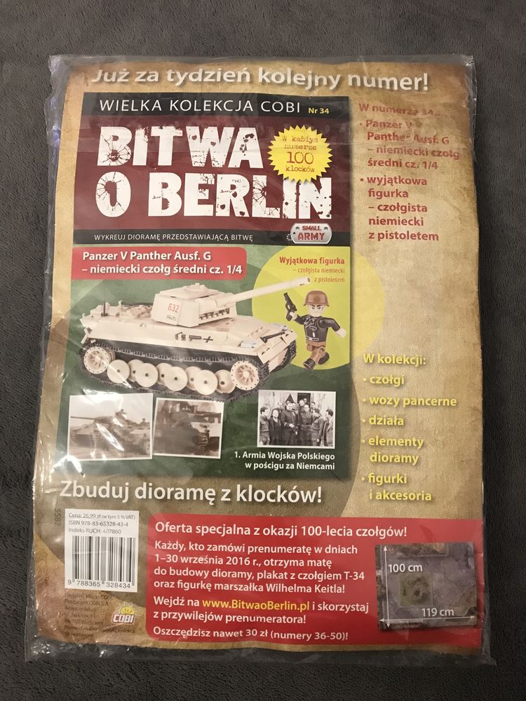 Klocki cobi Bitwa o Berlin nr33 cobi87