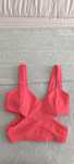 Crop top cor de rosa