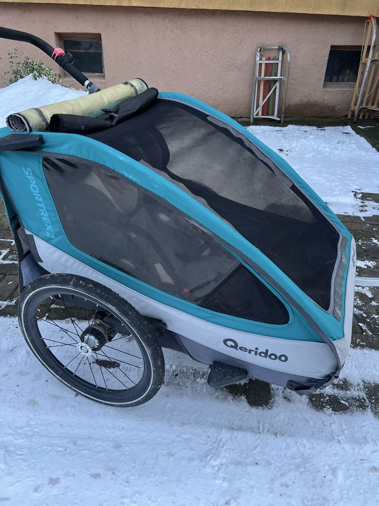 Przyczepka rowerowa querido sportrex 2