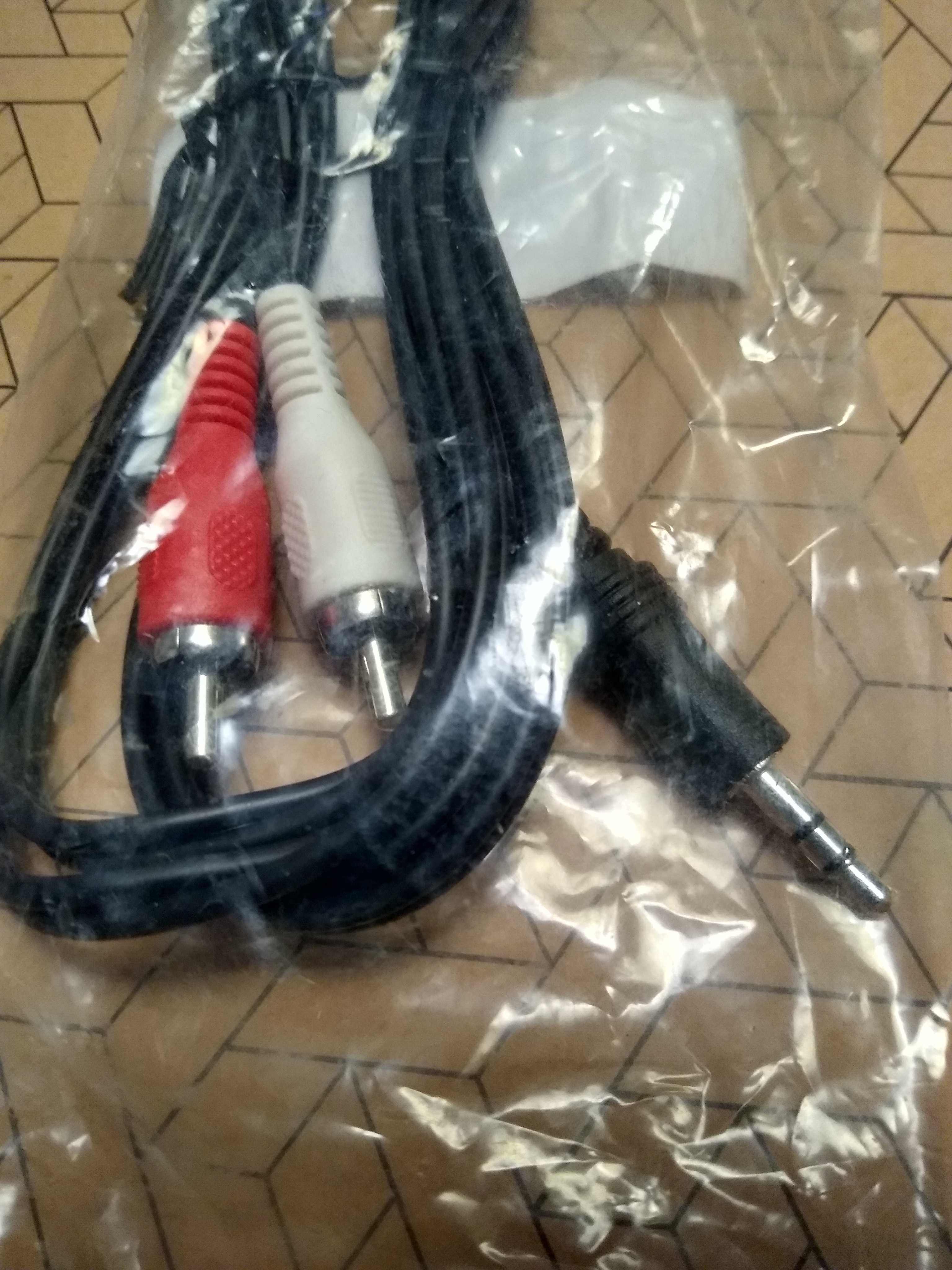 kabel jack 3,5mm stereo do 2RCA chinch 150cm