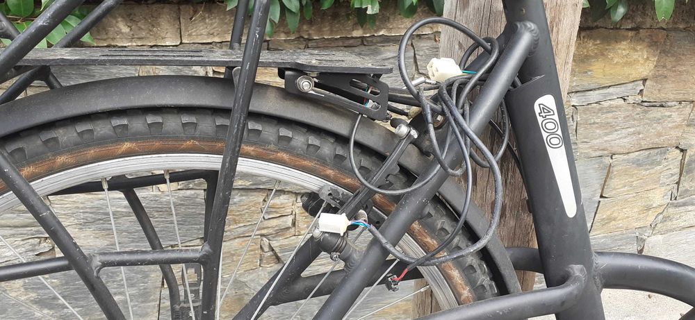 Bicicleta Way Scral 400 - esvaziada de sistema elétrico