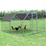 Galinheiro de metal galvanizado 280x380x195cm