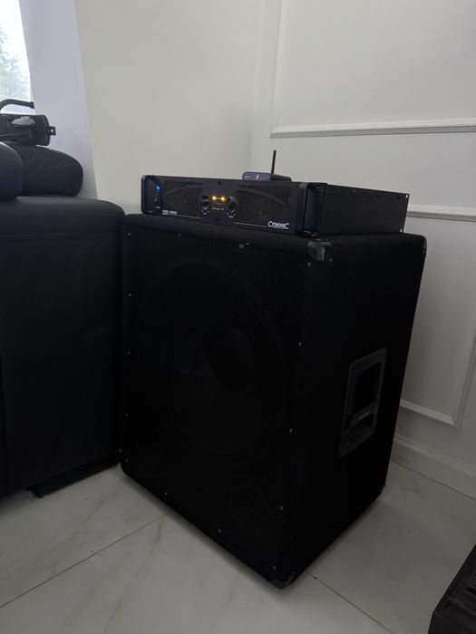 Glosnik basowy OMNITRONIC BX-1850 Subwoofer pasywny 1200W wzmacniacz