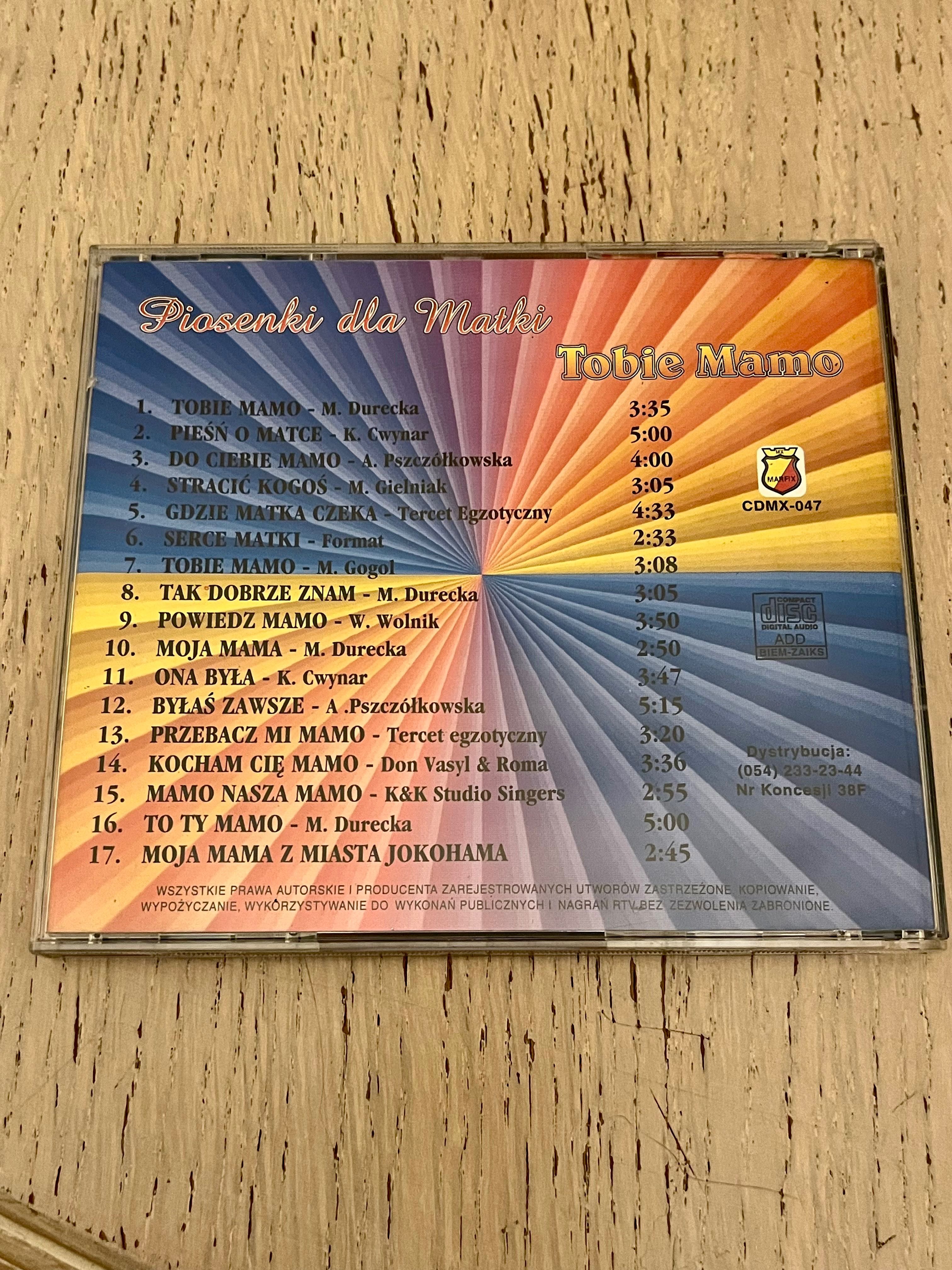 Płyta CD Tobie Mamo. Piosenki dla Matki. Tercet Egzotyczny, Don Vasyl