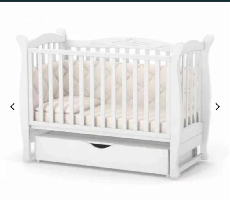 Ліжко дитяче "Верес ЛД15" білий