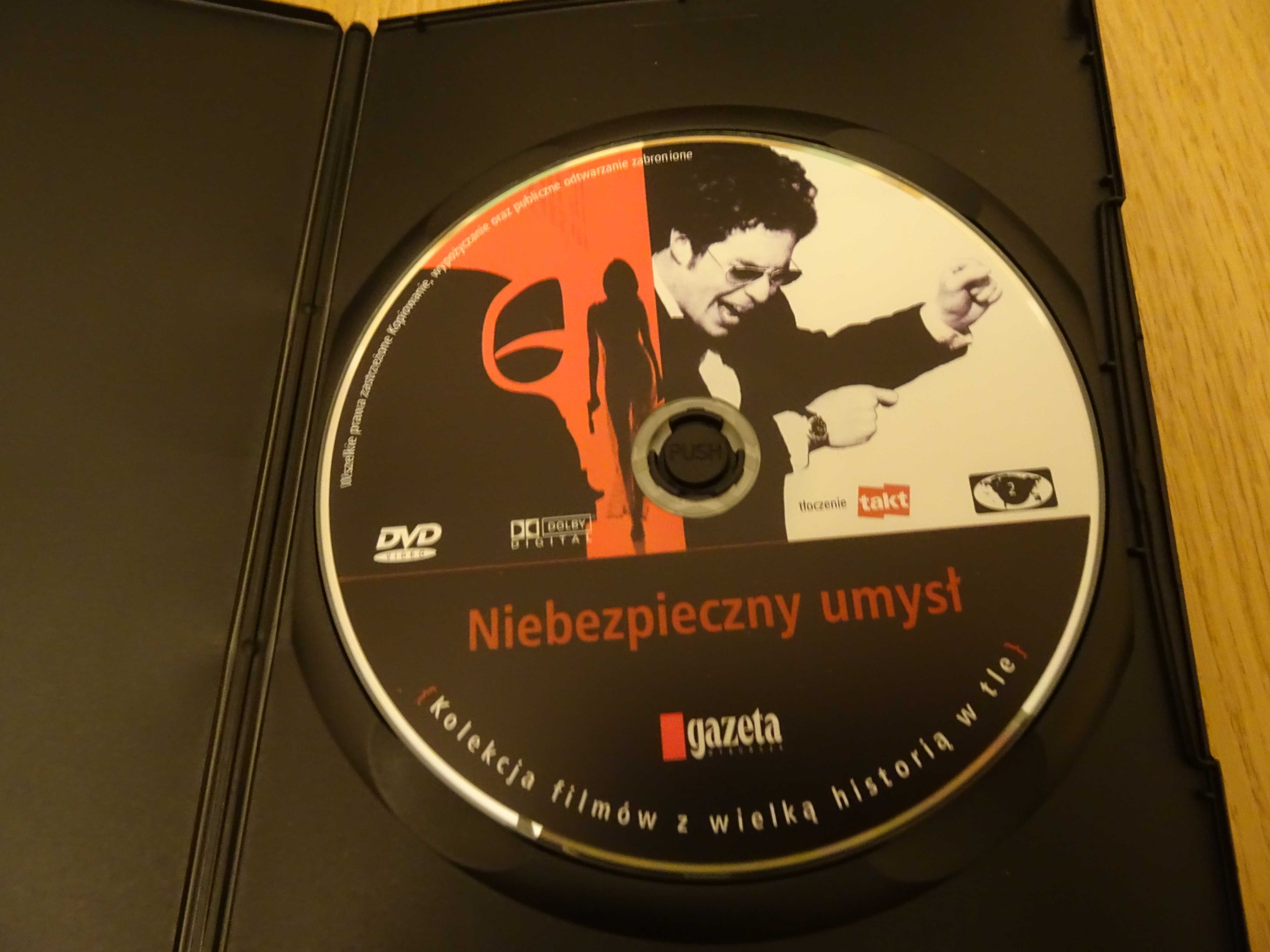 "Niebezpieczny umysł" film dvd płyta DVD