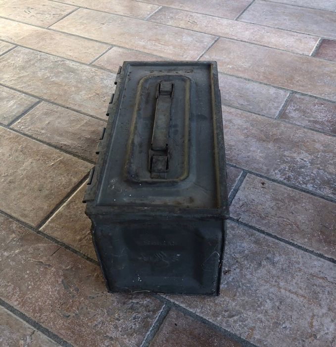 Lote de Caixa de munição do Exército dos EUA 40 mm