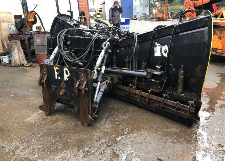 Pług do śniegu Tellefsdal K 70 Schmidt odśnieżny hydrauliczny filmy