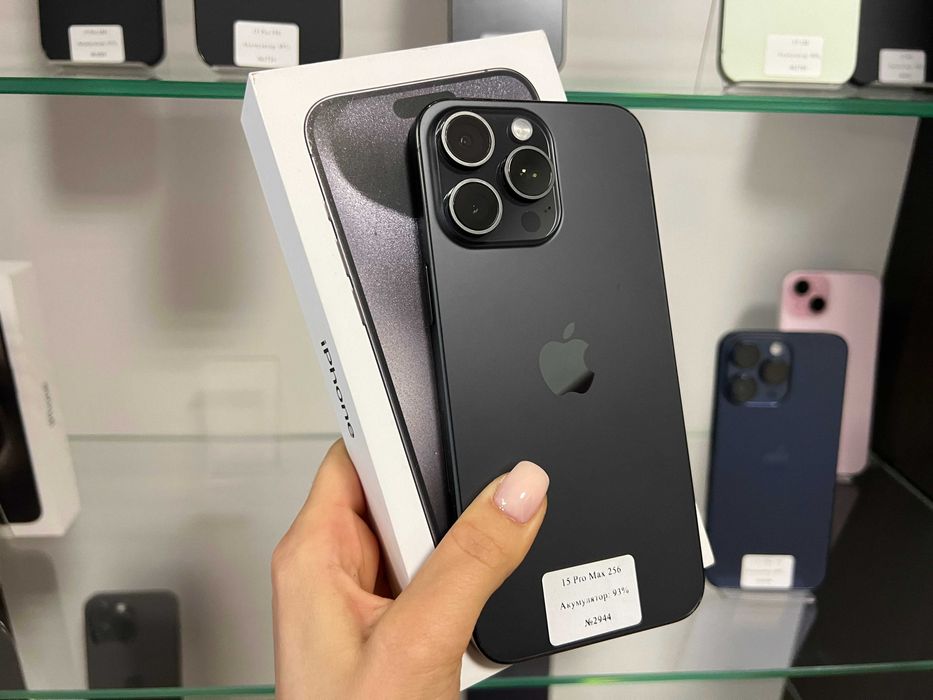 iPhone 15 Pro Max 256 gb Neverlock / від Магазину + Гарантія / Обмін