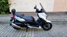 Yamaha X-max 400 xmax Akrapovic, grzane manetki, oparcie, LED, ABS,