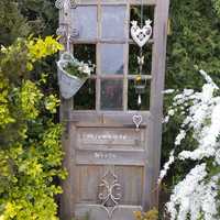 Stare Drzwi Tajemnicze Wrota aranżacja Vintage ogród dom