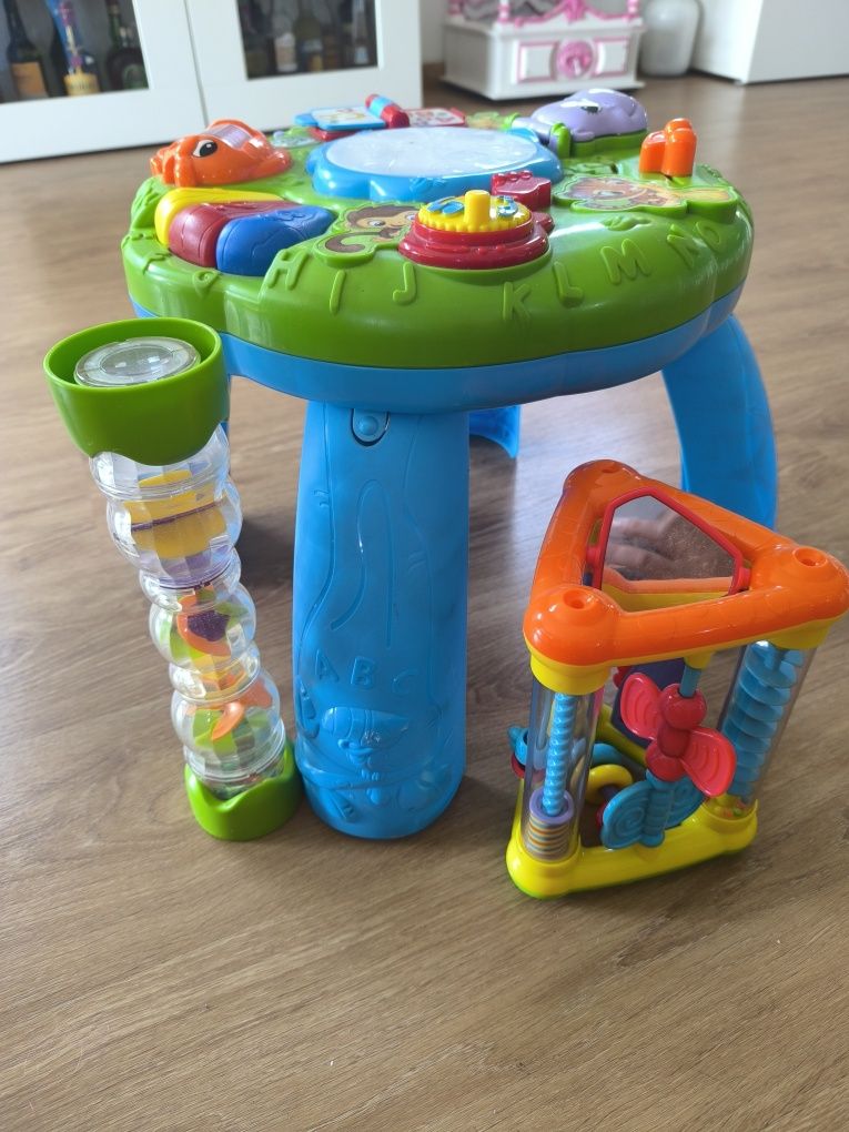 Mesa interativa bebe e brinquedos