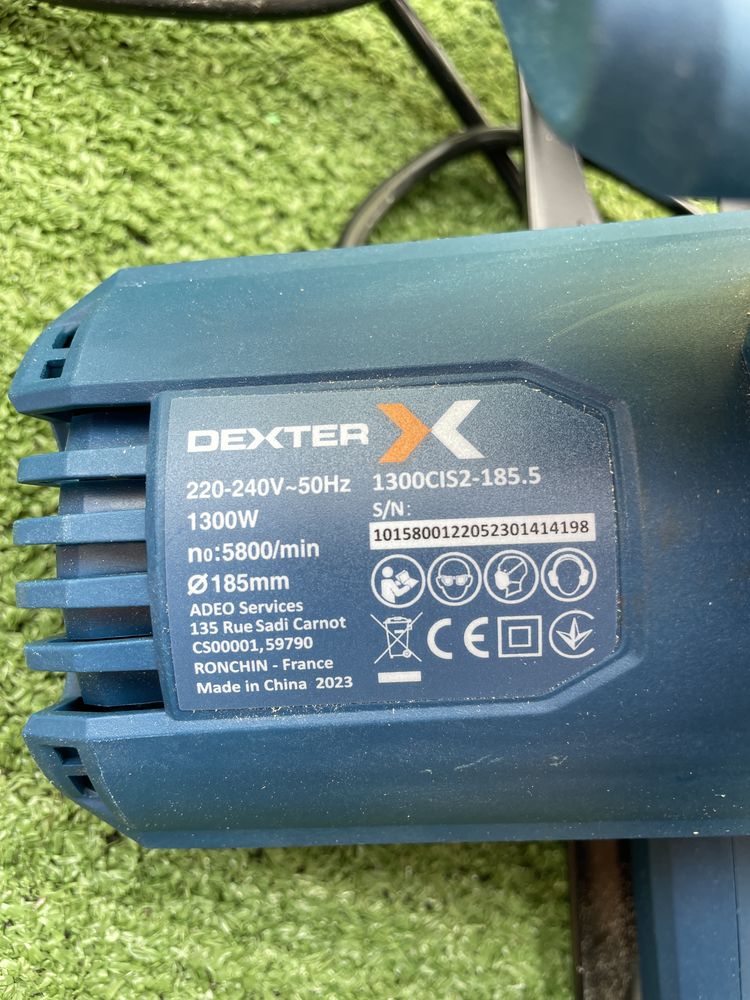 Pilarka tarczowa  185 mm 1300W DEXTER stan BDB