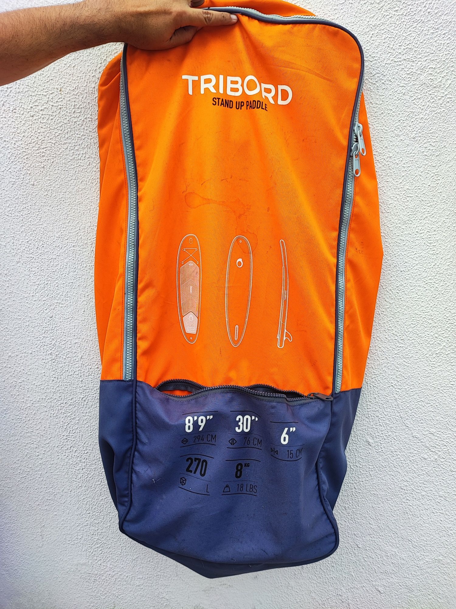 Mochila grande capacidade Tribord