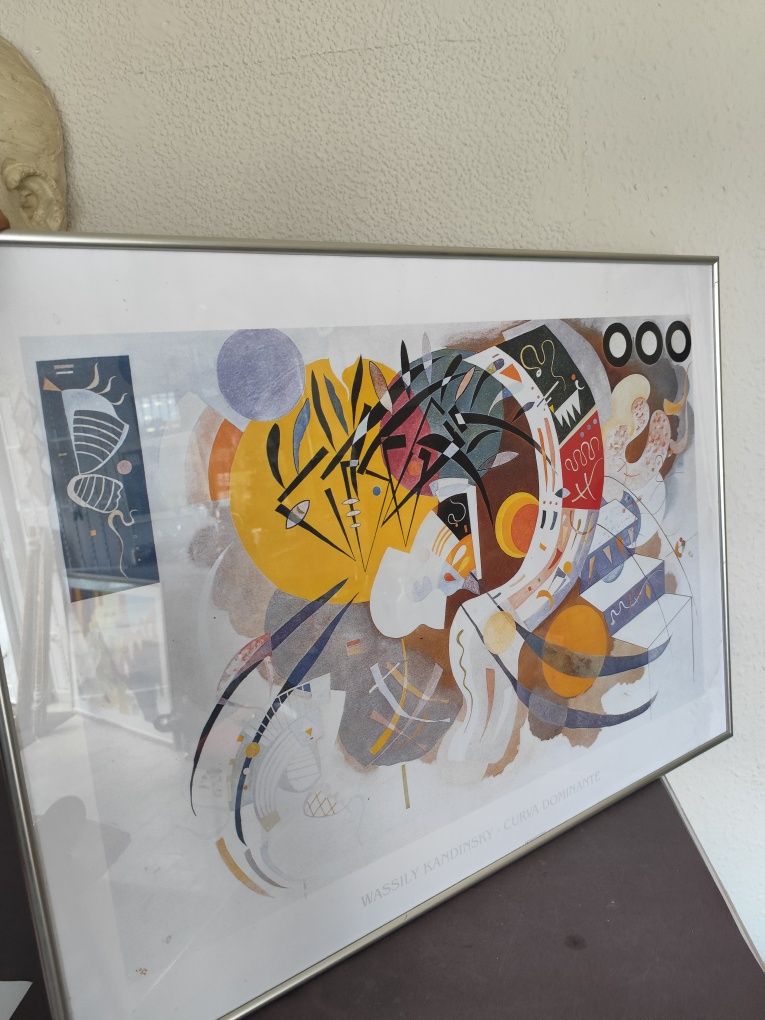 Kandinsky plakat poster vintage retro prl