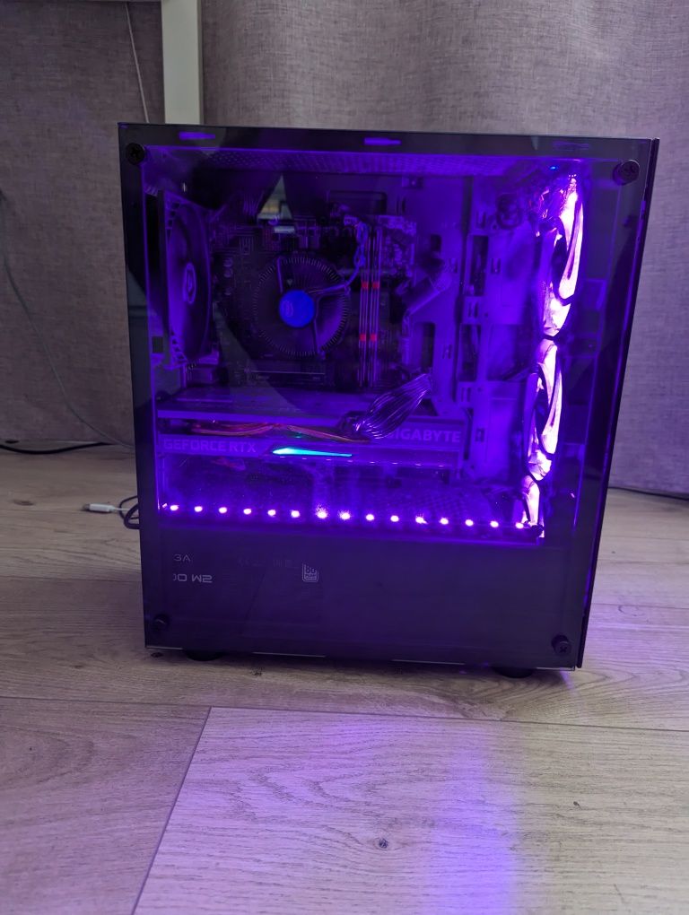 Komputer stacjonarny do gier rtx 3060 12Gb ddr6 rgb