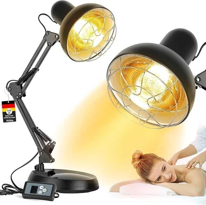 150 W Lampa lecznicza leczenie światłem statyw żółte światło