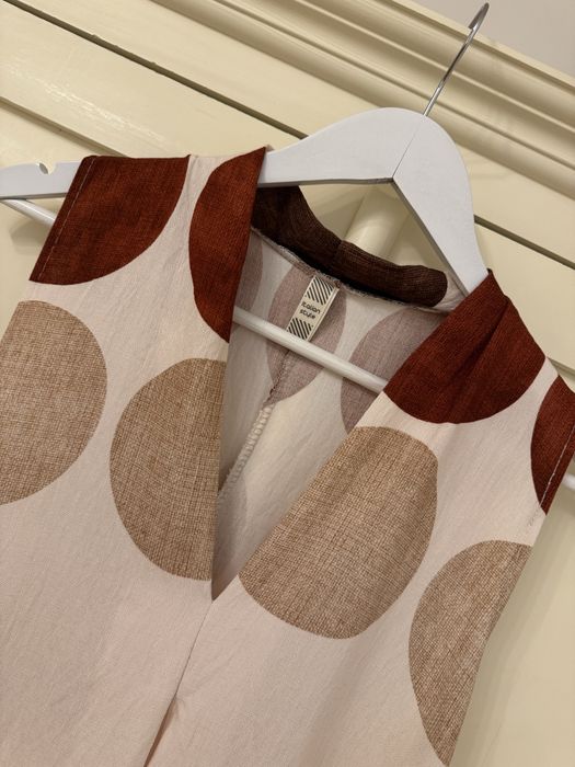 Wiskozowa sukienka midi z firmy Italian Style