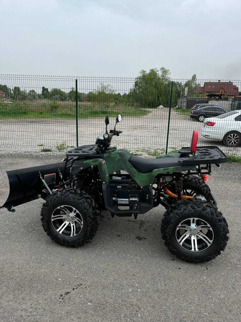 Електричний квадроцикл E-QUAD 3000 4WD Dual Motor Li-ion (з відвалом)