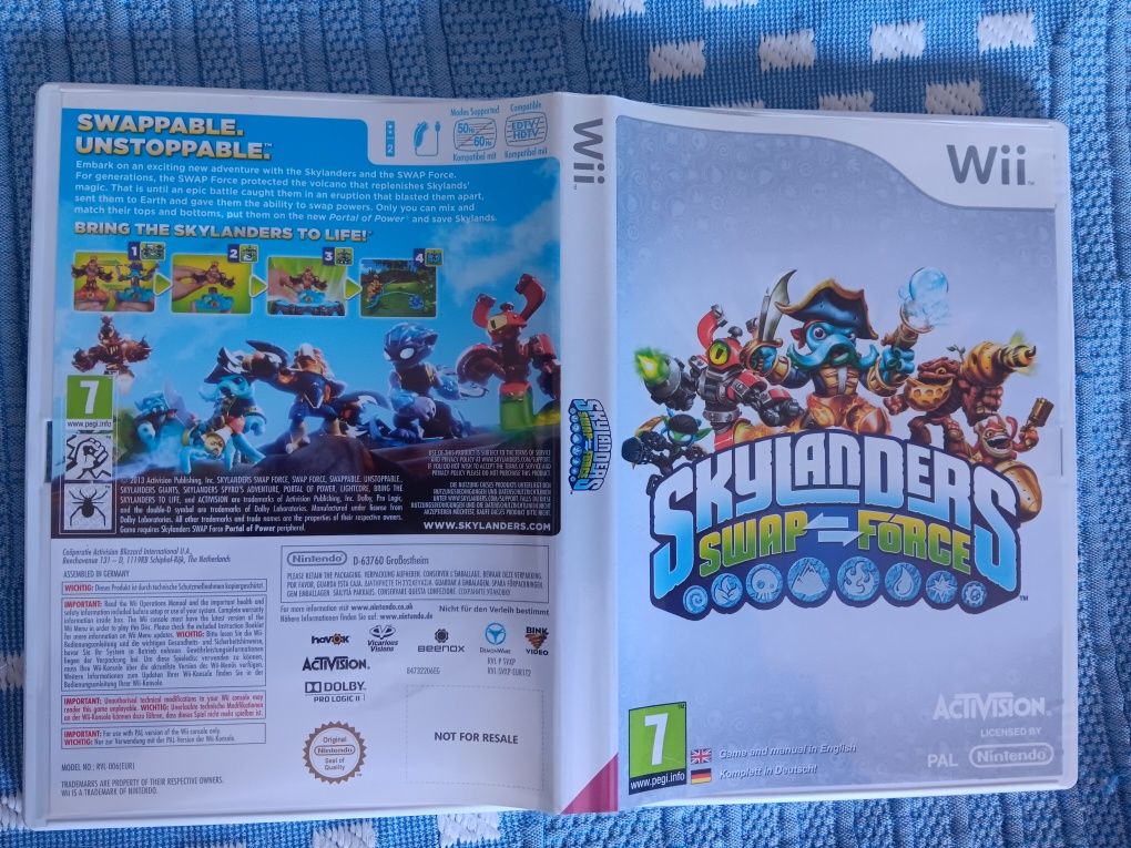 Conjunto  Skylanders Swap Force Nintendo Wii
