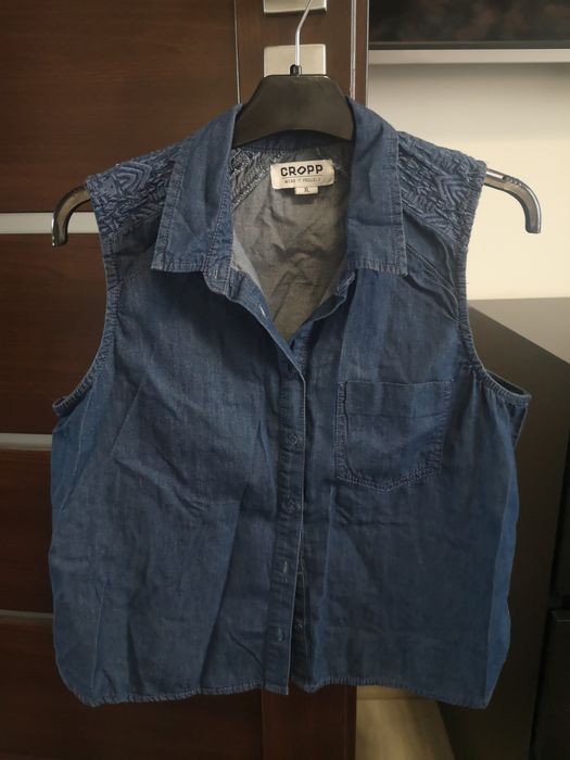 Koszula jeans cropp rozm xl