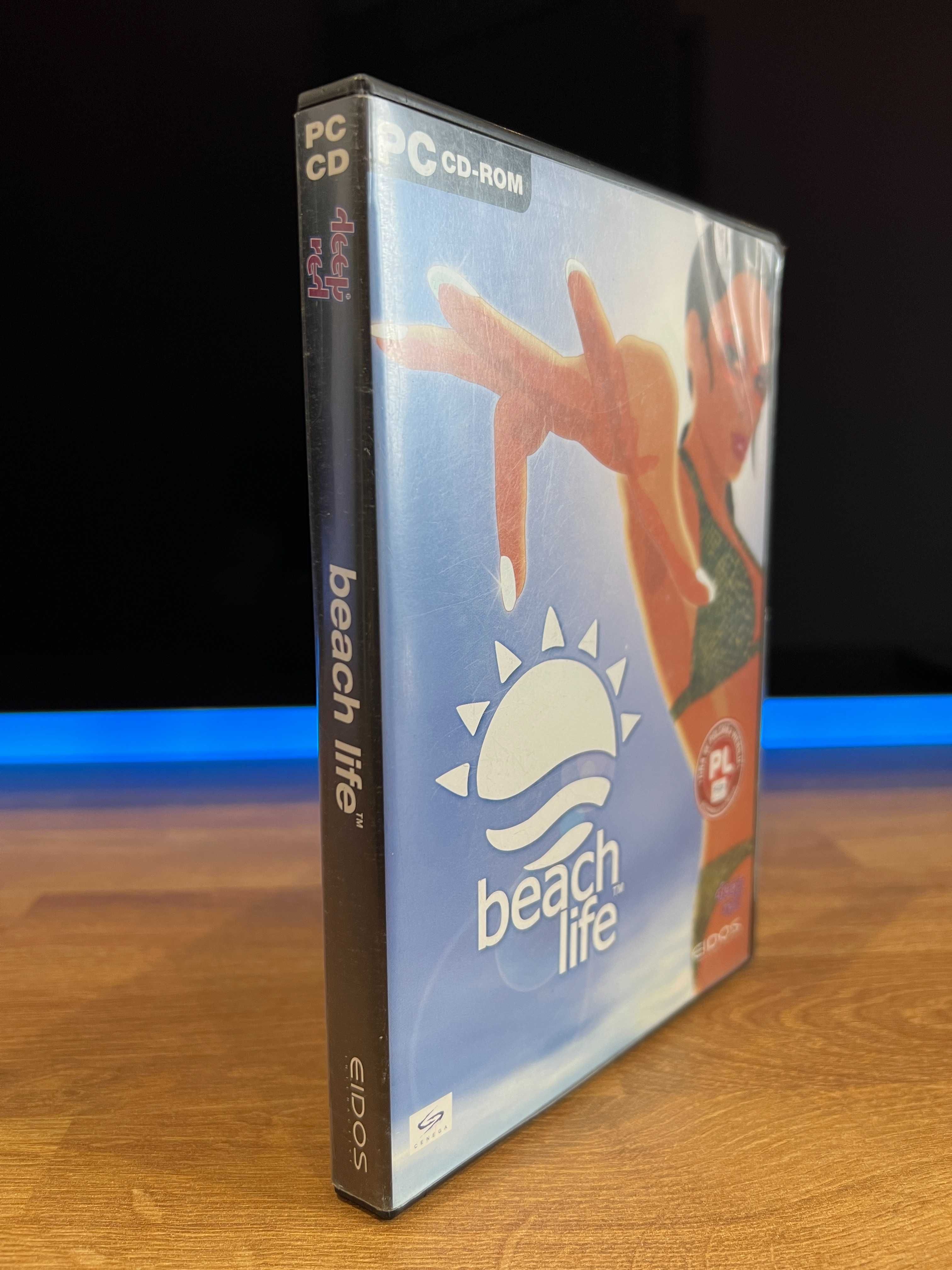 Beach Life gra UNIKAT (PC PL 2002) kompletne premierowe wydanie