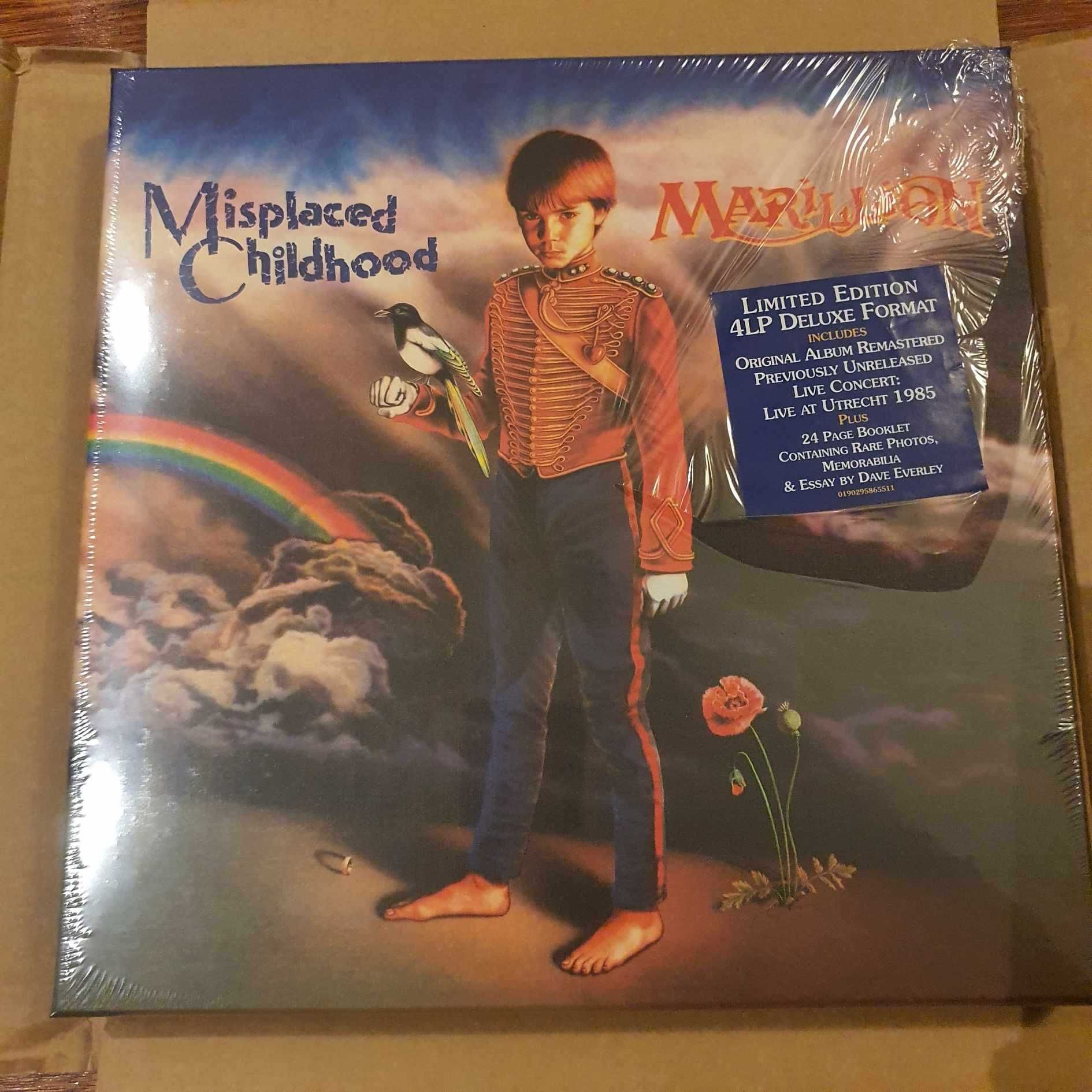 Marillion - Misplaced Childhood 4LP Deluxe Edition z autografem Fish`a