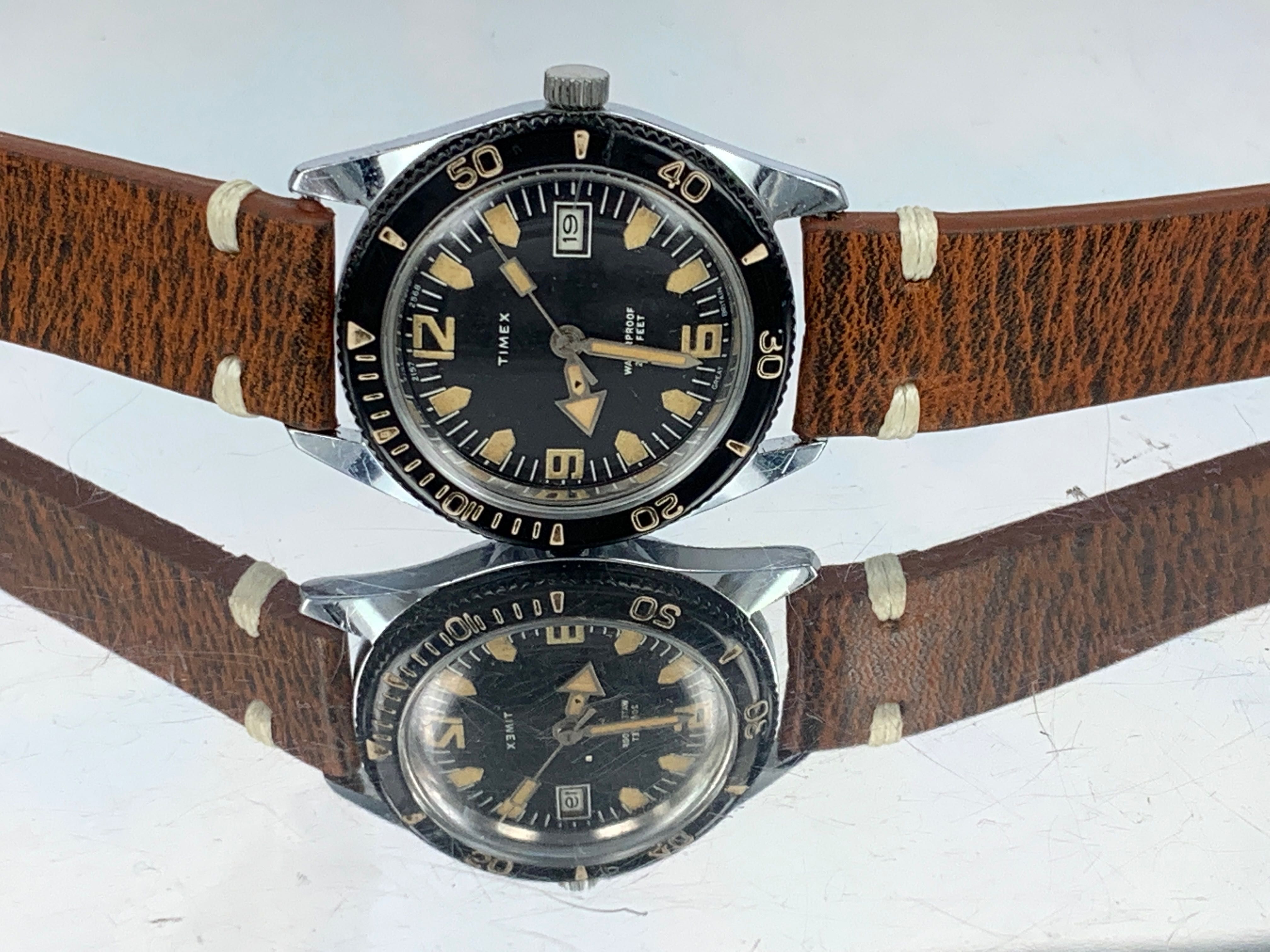 Vintage Timex Diver - eta tissot