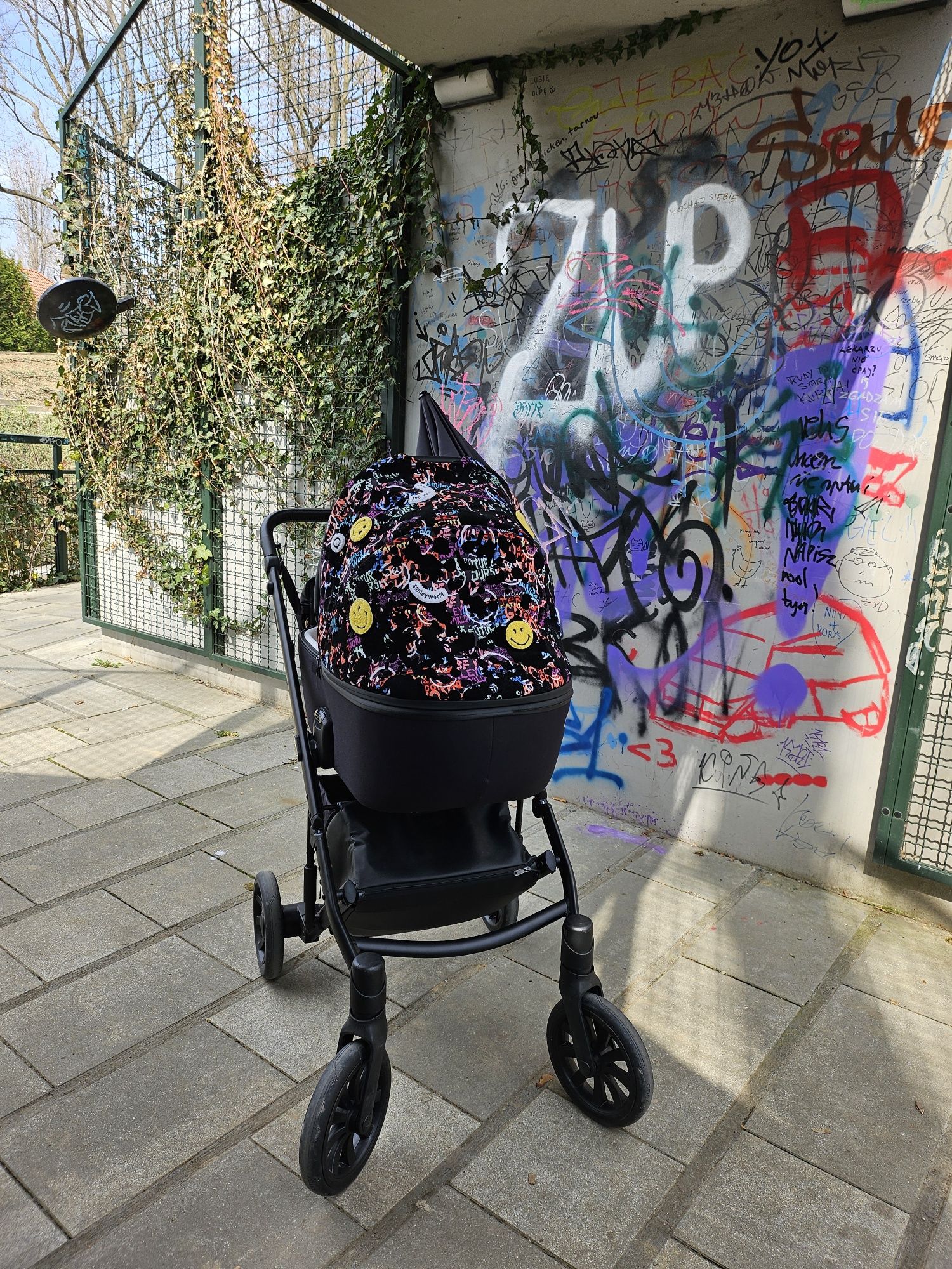 Wózek e type Anex Smiley Art 2 w 1