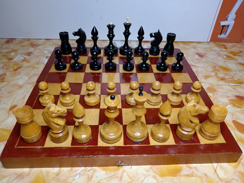Шахмати радянські, дошка 30х30 см
