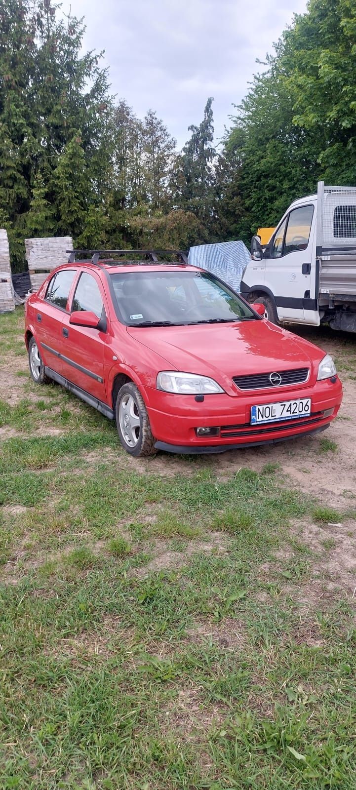 Opel Astra z gazem.