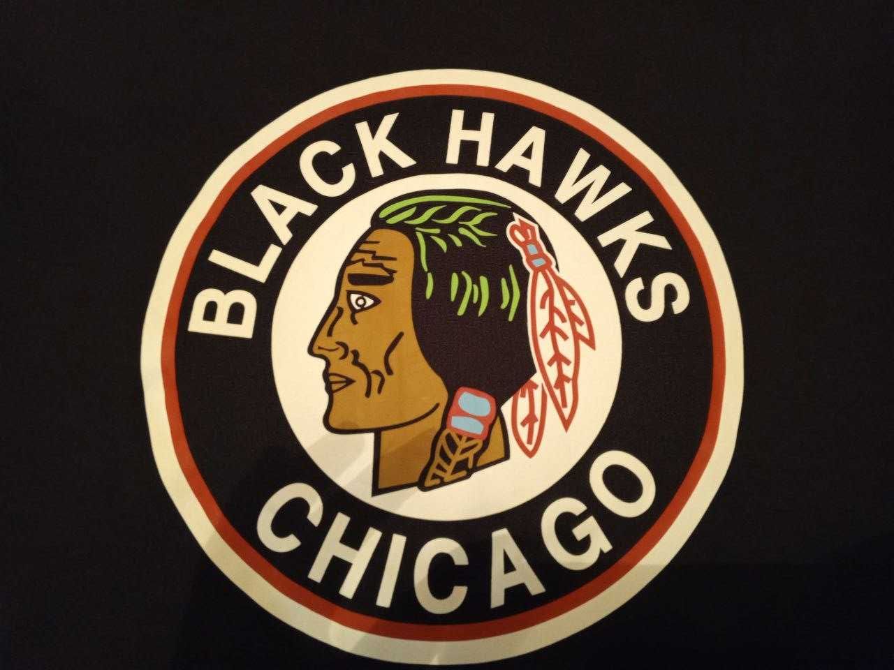 Кофта, худи хоккейная Чикаго Блэкхокс NHL (Chicago Blackhawks) Adidas