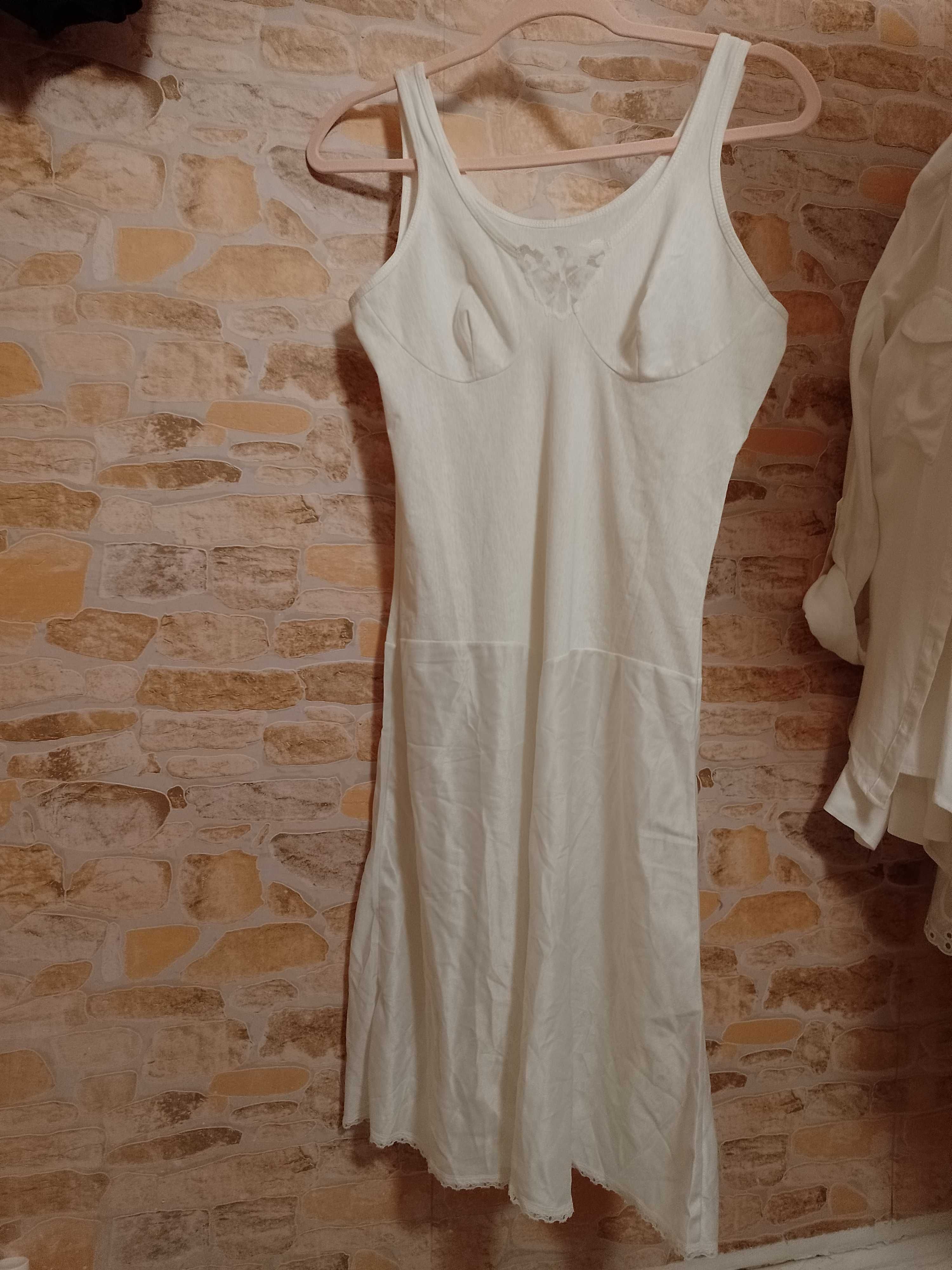 (42/44) (XL/XXL) Ekskluzywna, biała halka pod sukienkę z Londynu