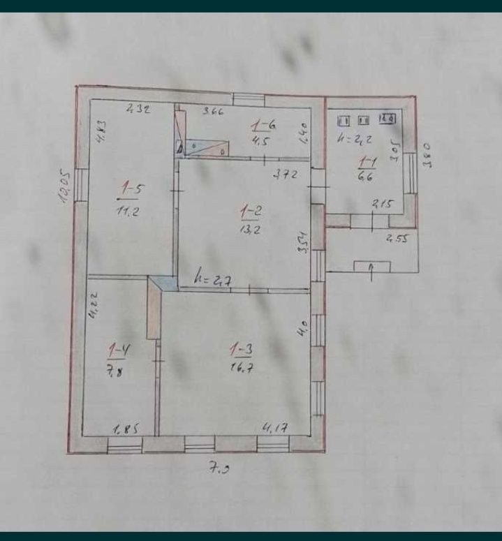 Продам дом 60м² приватизированный