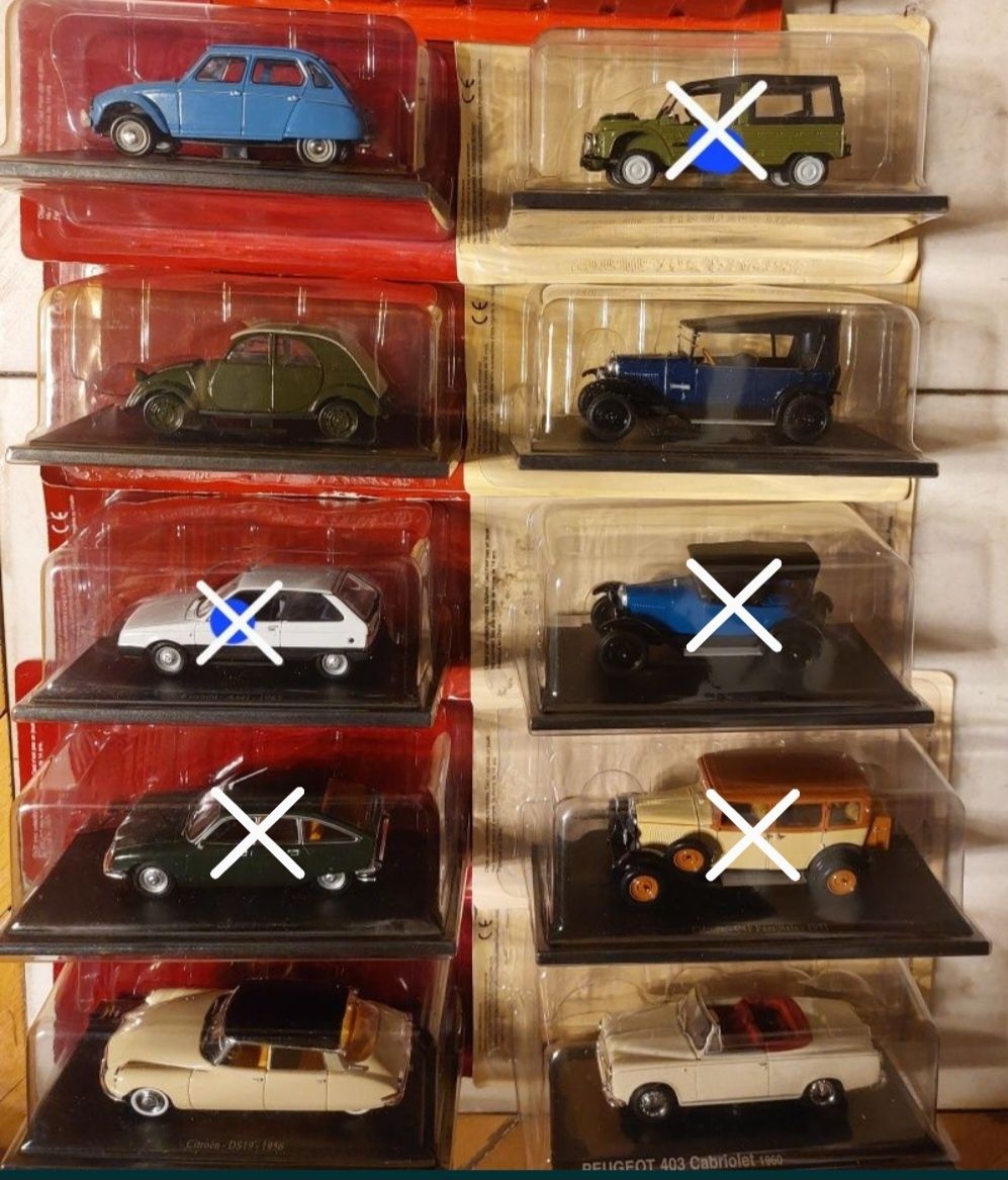 Atlas Citroen GS 1974 i inne francuskie Berliet, Simca, Renault [