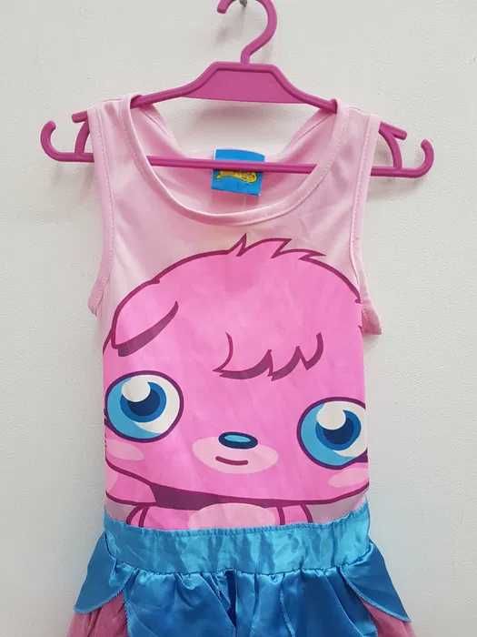Strój karnawałowy sukienka Moshi Monsters 112 - 122 cm G087