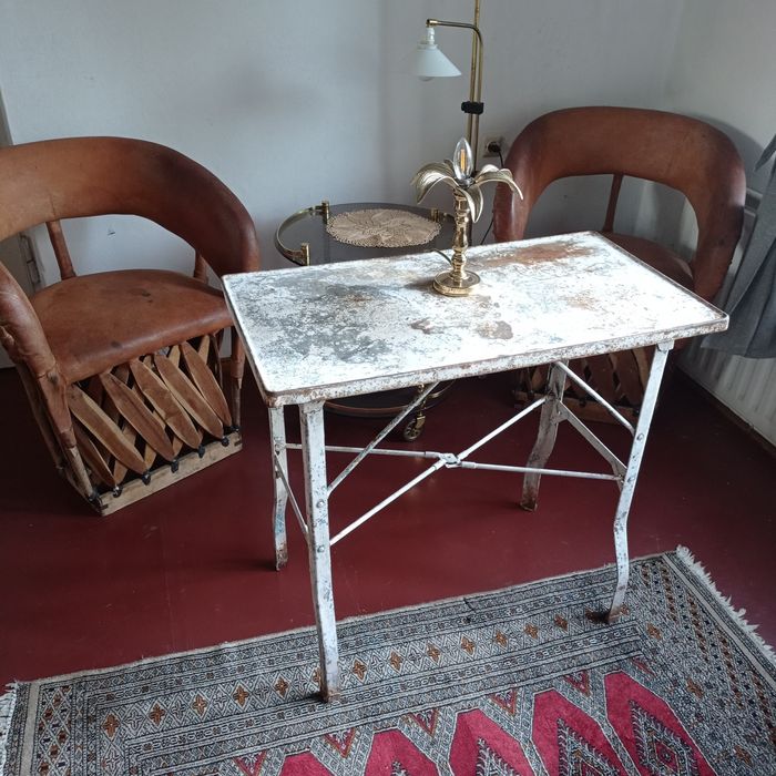 Stół metalowy antyk loft design