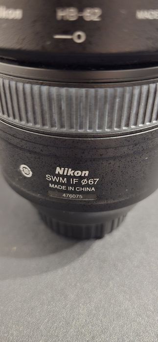 Sprzedam obiektyw Nikkor 85mm 1:1.8 G, stan bardzo dobry