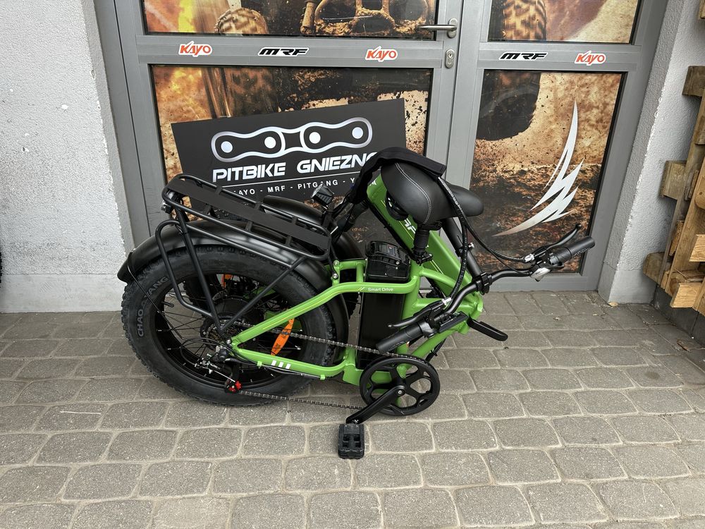 Rower elektr. GERPSI DZ2002, silnik 250W, bateria 48V 16Ah, koła 20”