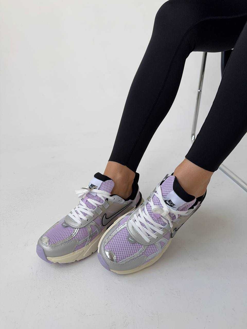 Кросівки Nike V2K Runtekk Purple/Silver premium