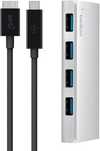 Belkin 4-portowy koncentrator USB 3.0 z kablem USB-C/3.1 Micro-B
