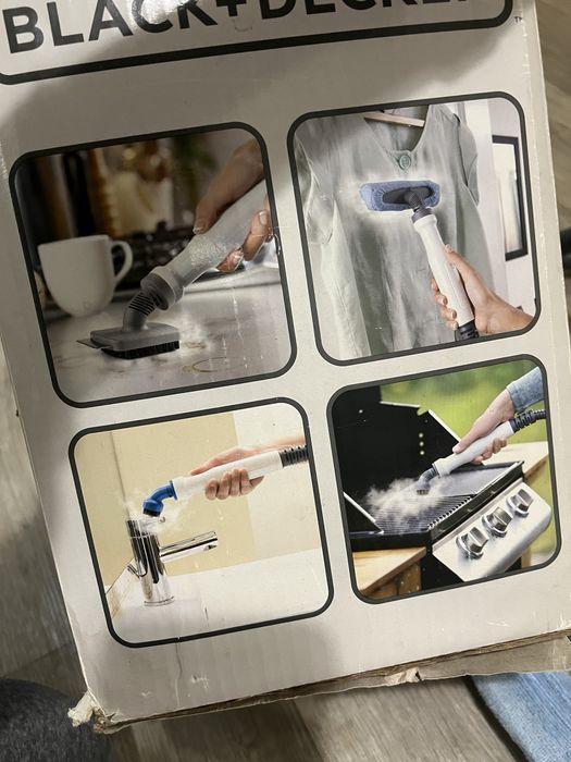 Відпарювач / парогенератор / парова швабра black and decker
