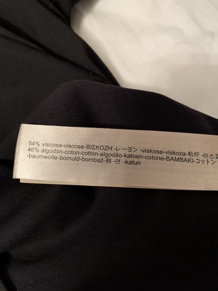 Sukienka Massimo Dutti, czarna, duże S