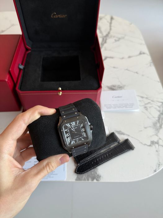 Cartier Santos Large WSSA0039 black 2024