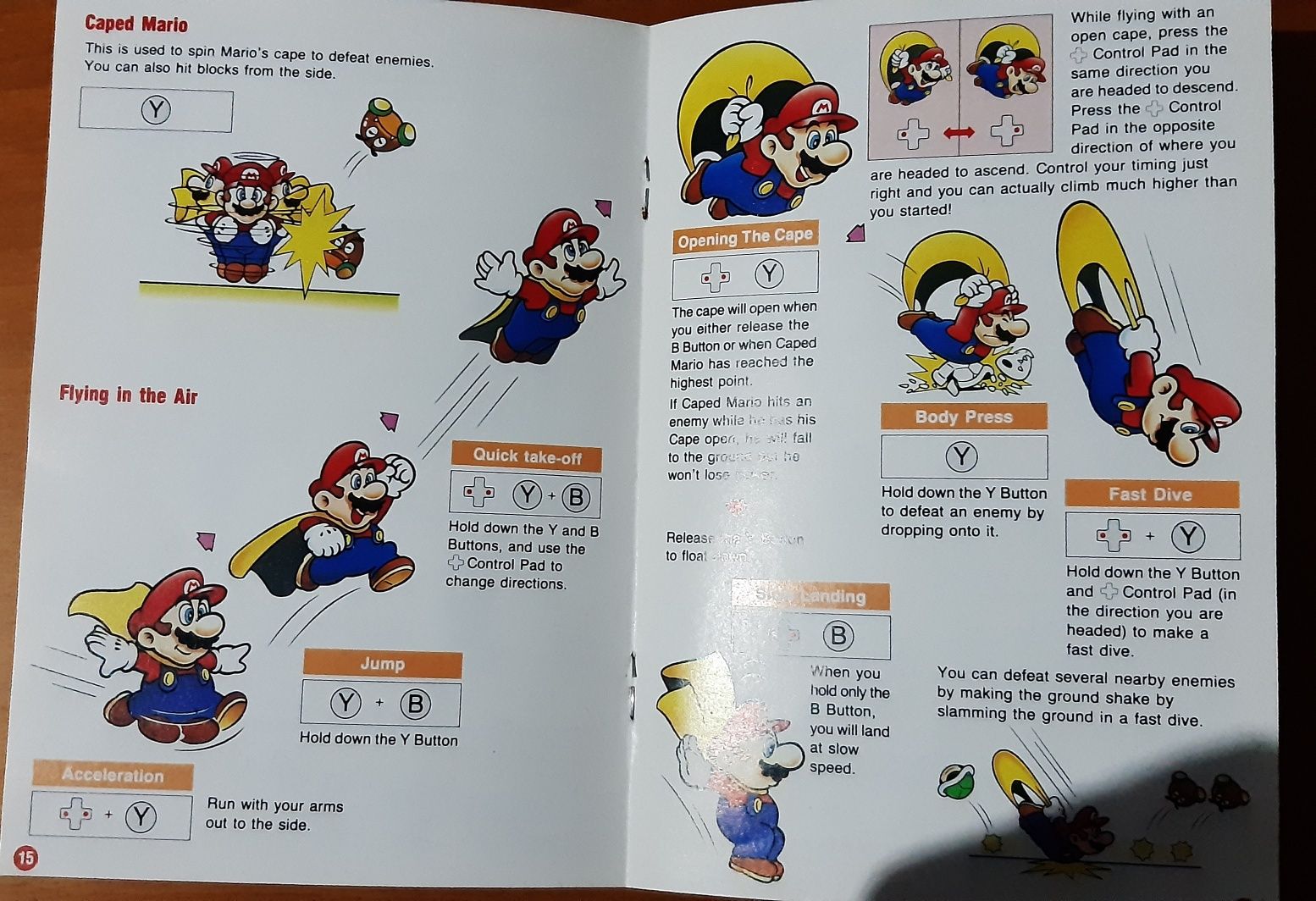 Manual super mario world Nintendo